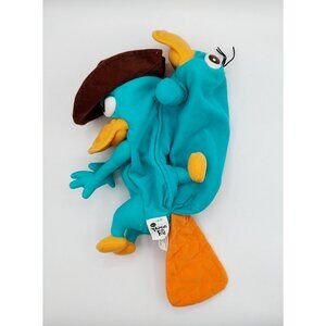 Disney Phineas and Ferb Perry the Platypus Flip Out Reversible Animal Plush Toy